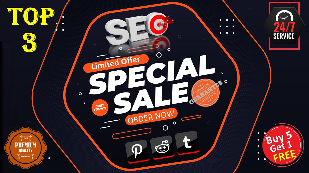 Special Offer 7500 Pinterest+1000 Tumblr+15 Reddit Social Signals | Helps Website SEO Ranking