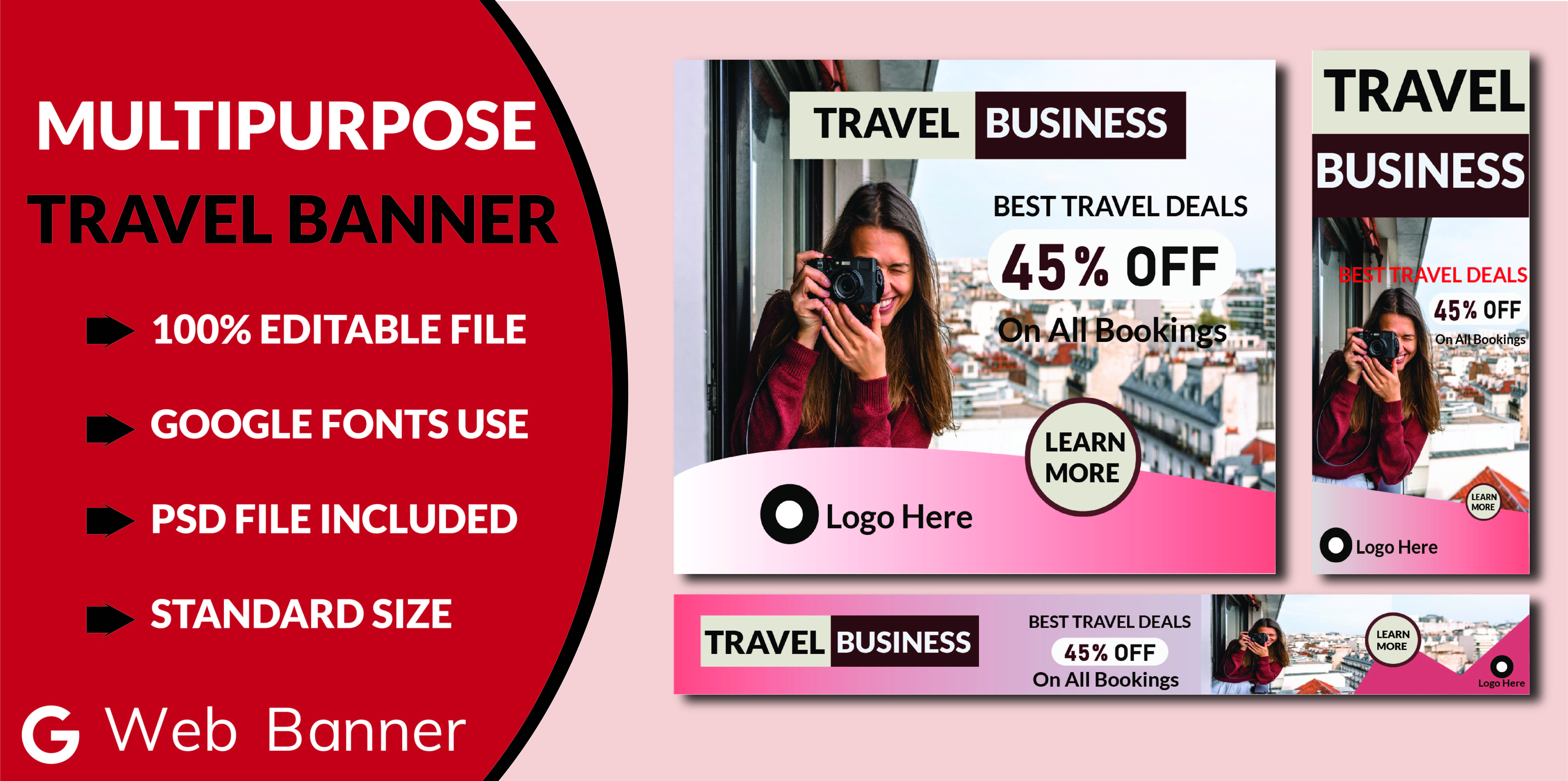 I will do google ads Banner Design in 12 hrs