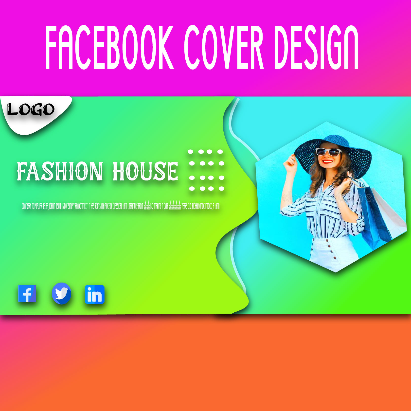 I Will do Facebook cover,You-Tube banner and Business Id card Design for Businesses 