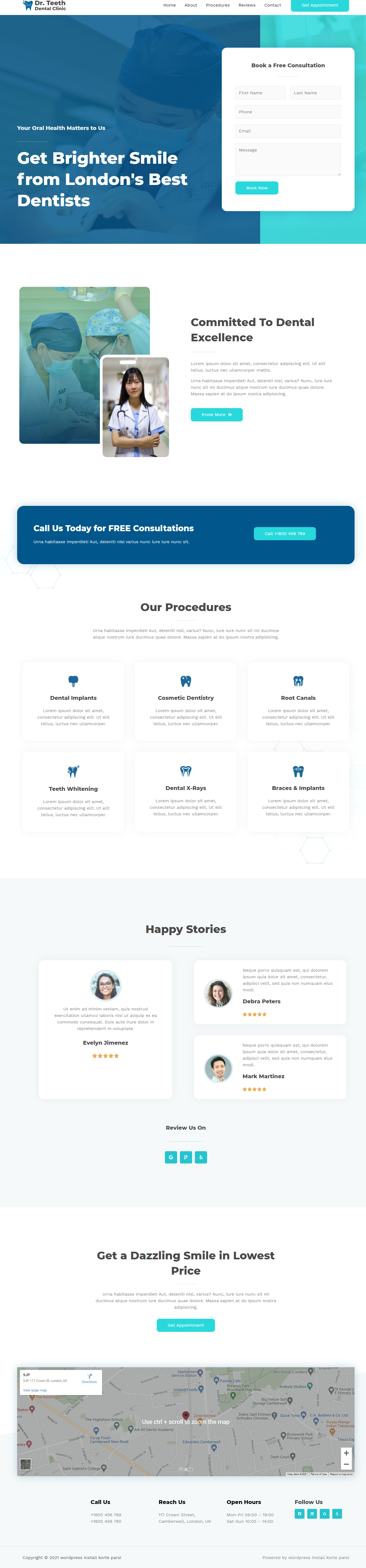 I will build premium responsive WordPress landing page with elementor