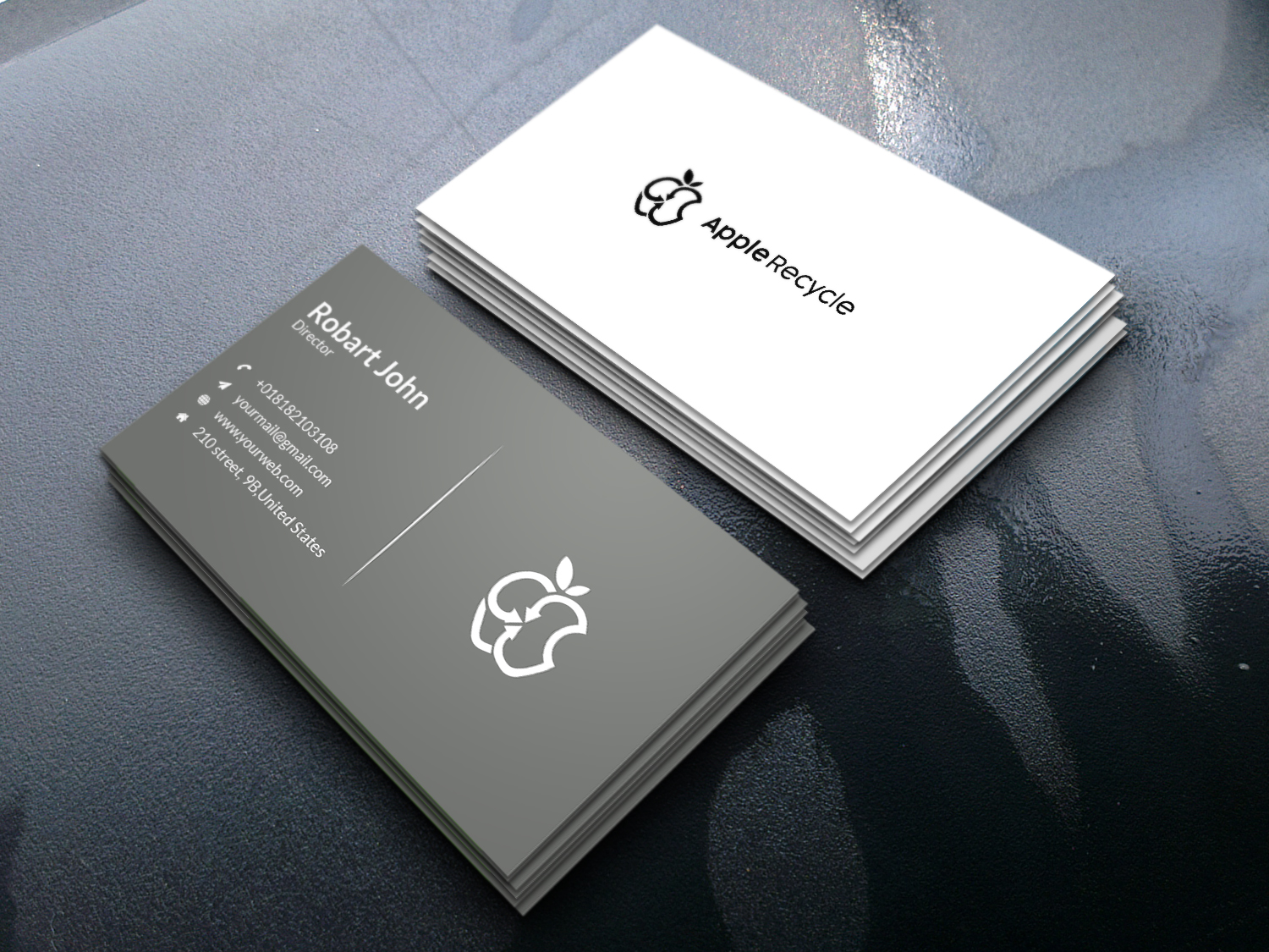 I will design amazing and Minimalist business card for you 