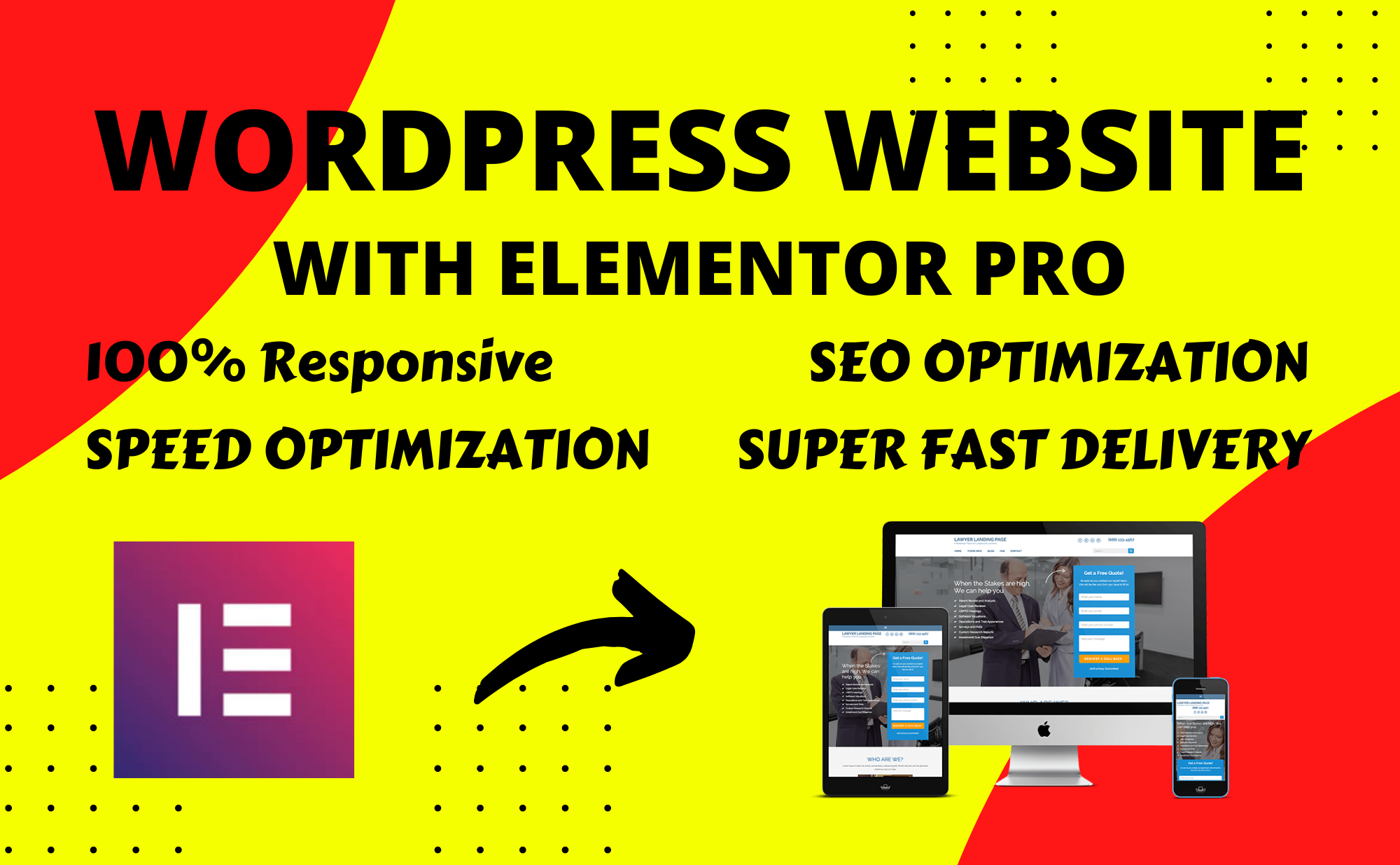 I will create professional and responsive WordPress website, Woo-Commerce Store 