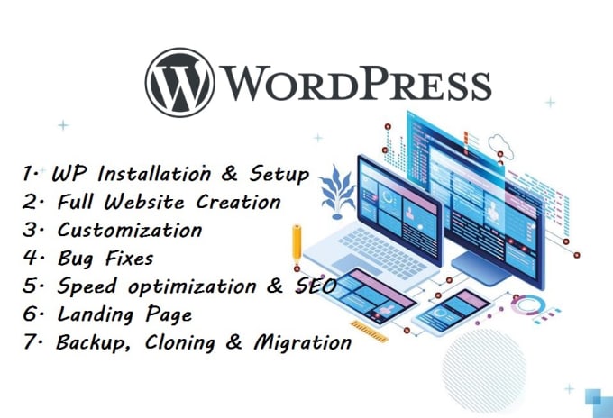 I will create professional and responsive WordPress website, blog site, Woo-Commerce Store 