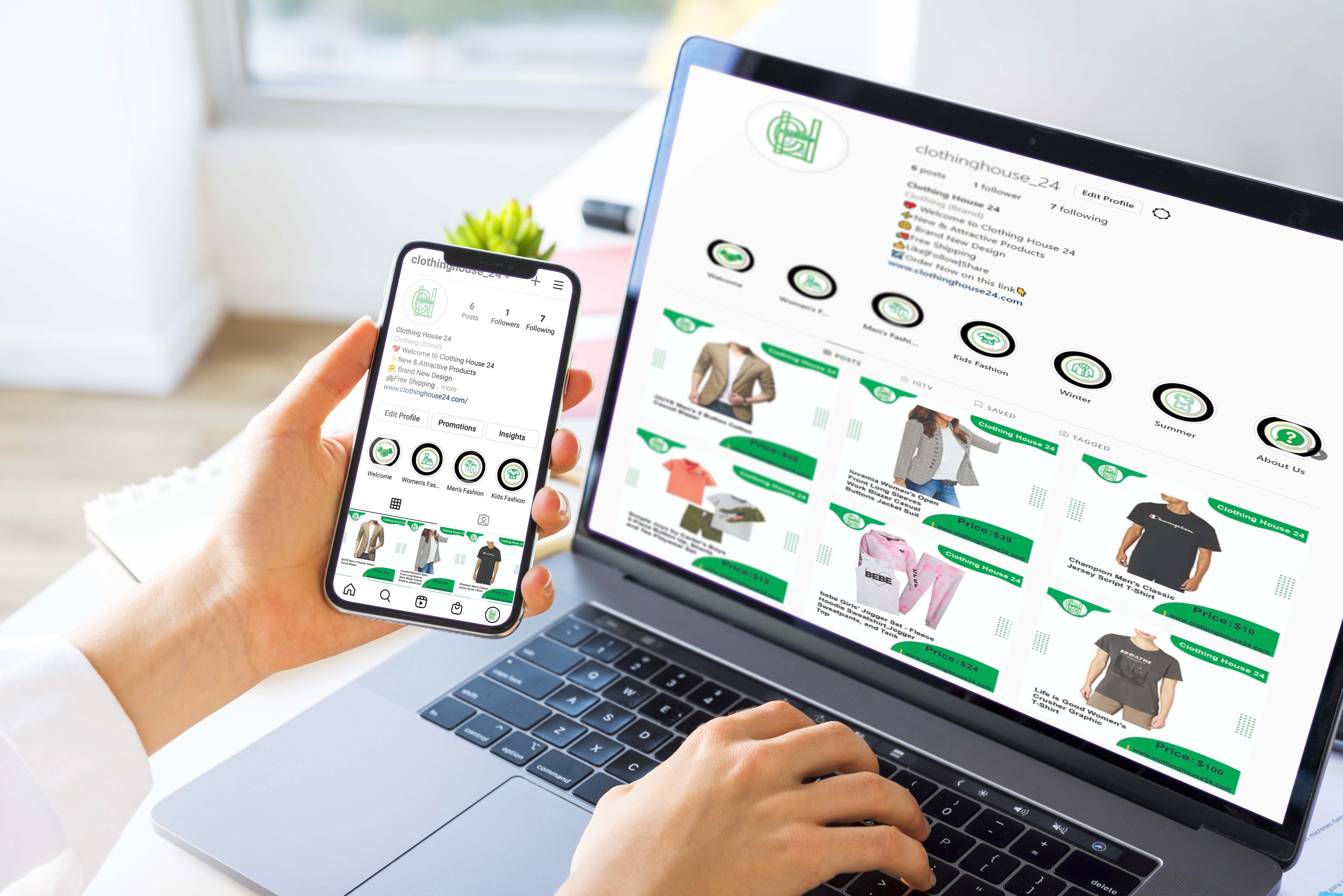 I will setup your professional instagram business account