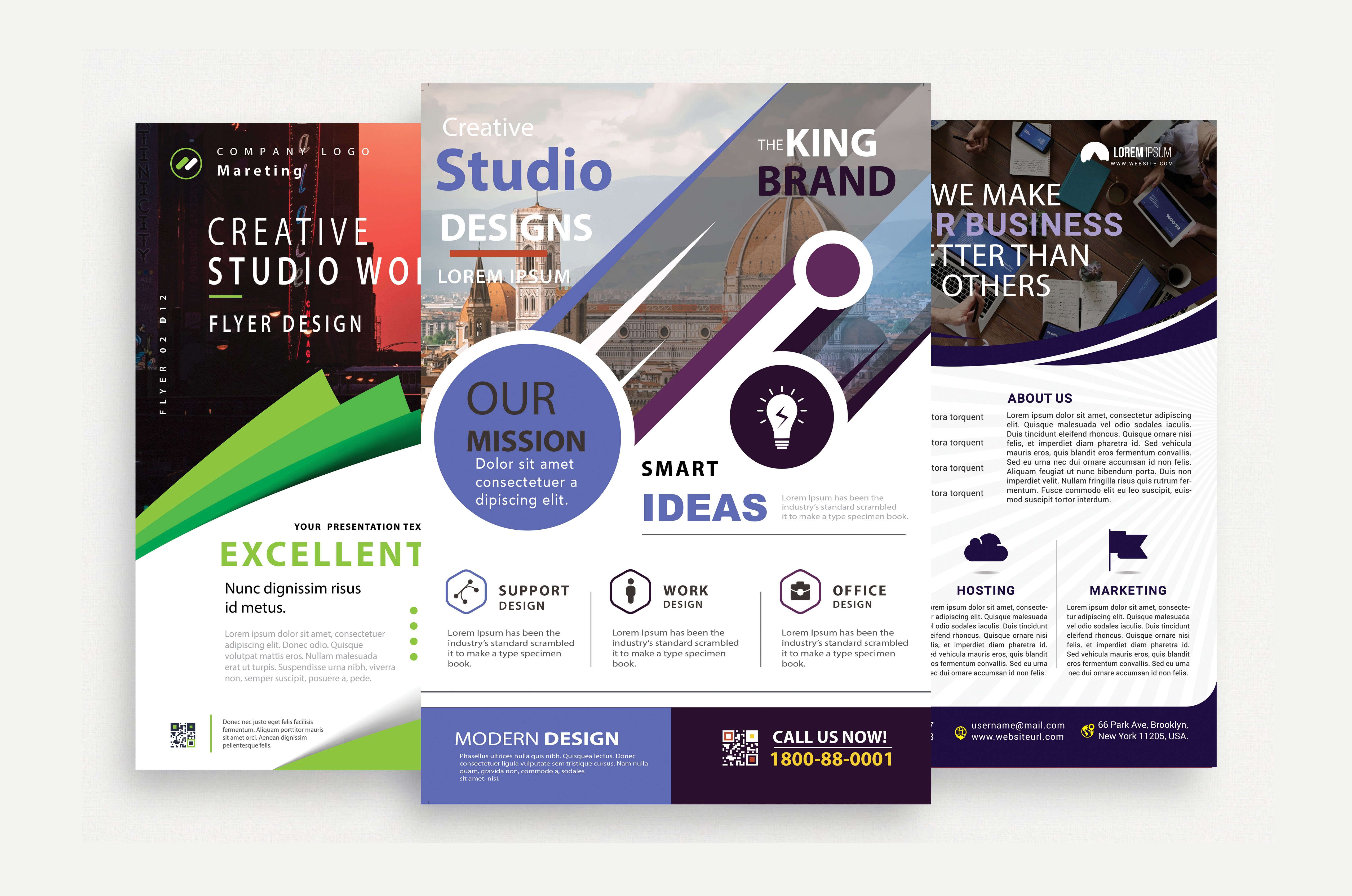 I will design poster, flyer and advertising billboard