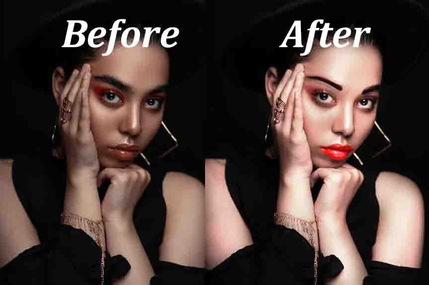 I will do photoshop editing and photo retouching .