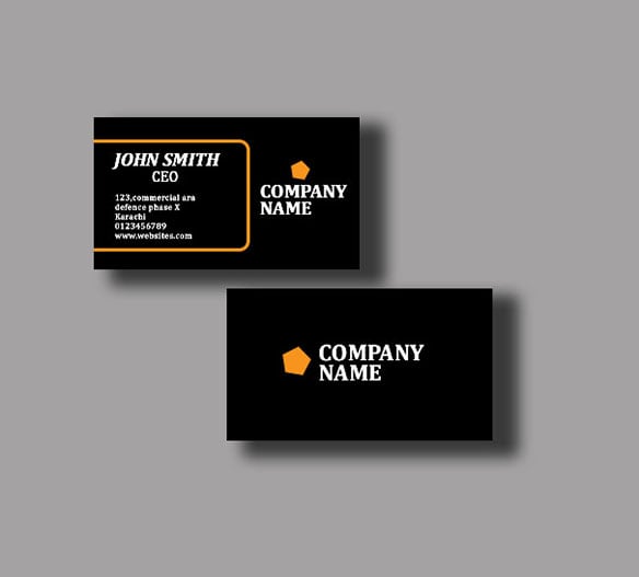 I will design modern business cards.