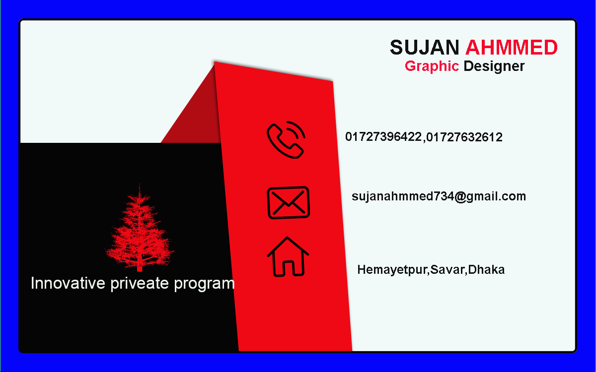 business card professional design 24 hours