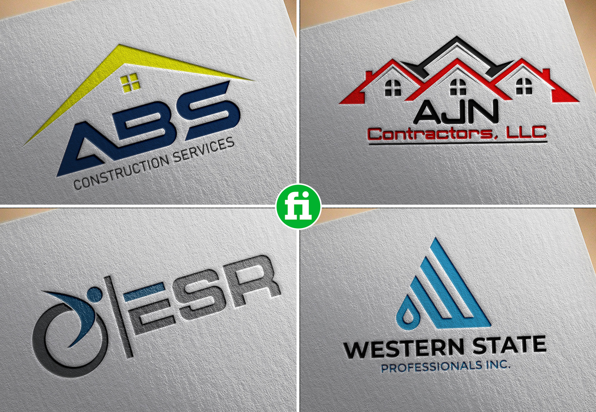 I will design a real estate construction logo for your business