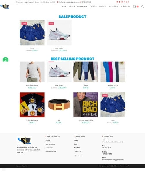  Build ecommerce website in wordpress woocommerce