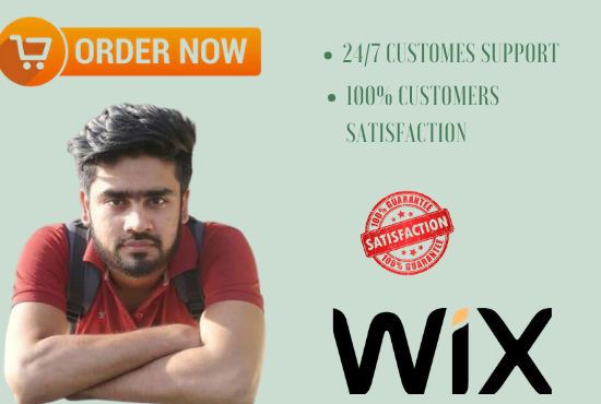 I will design and redesign wix website and landing page