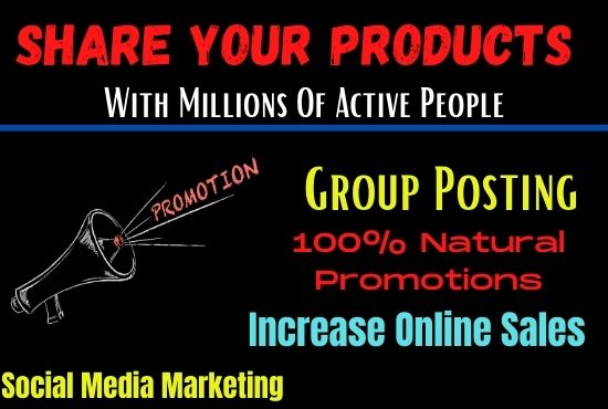 I will share any adds or link USA UK group to promote your business