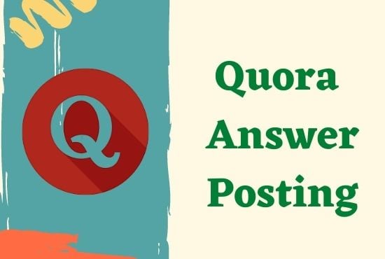 Offer 10 High Quality Quora Answer with your keyword and URL