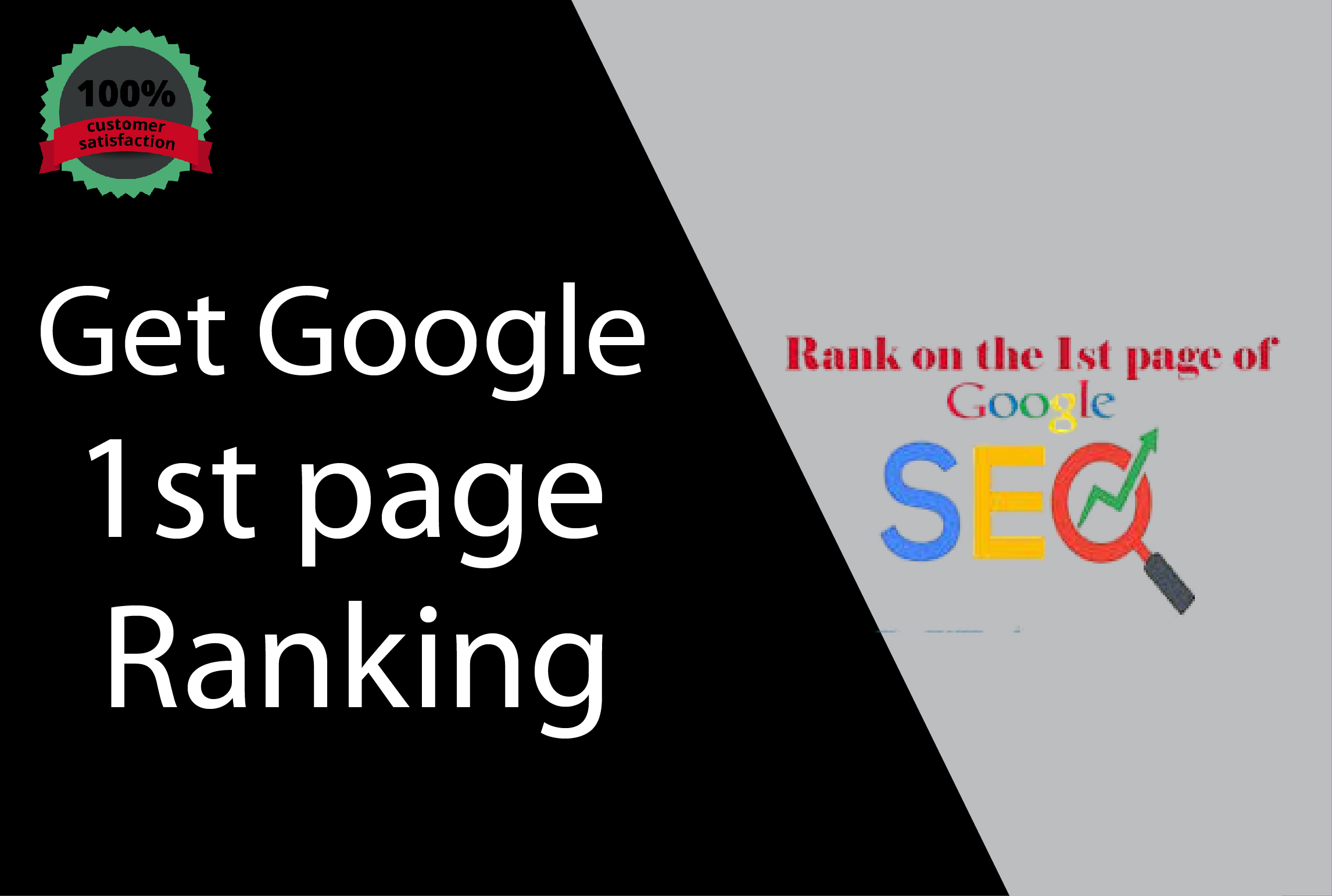 I will provide you Rank your website 1st page on google