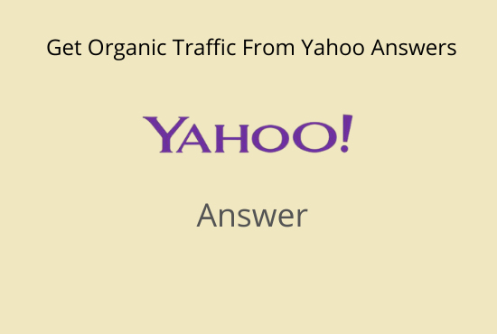 Promote your website 10 High Quality Yahoo Answers with your Keyword & Url