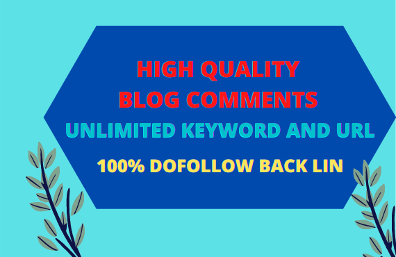 I will probide manually created 50 high quality blog post backlinks your targeted traffic for you