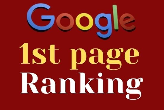 I will guaranteed rank your website on google 1st page ranking