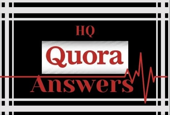  I will Provide Niche Relevant 10 Quora Answer for targeted traffic