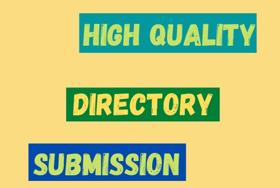 100 Niche Relevant Directory Submissions on High PR Website 