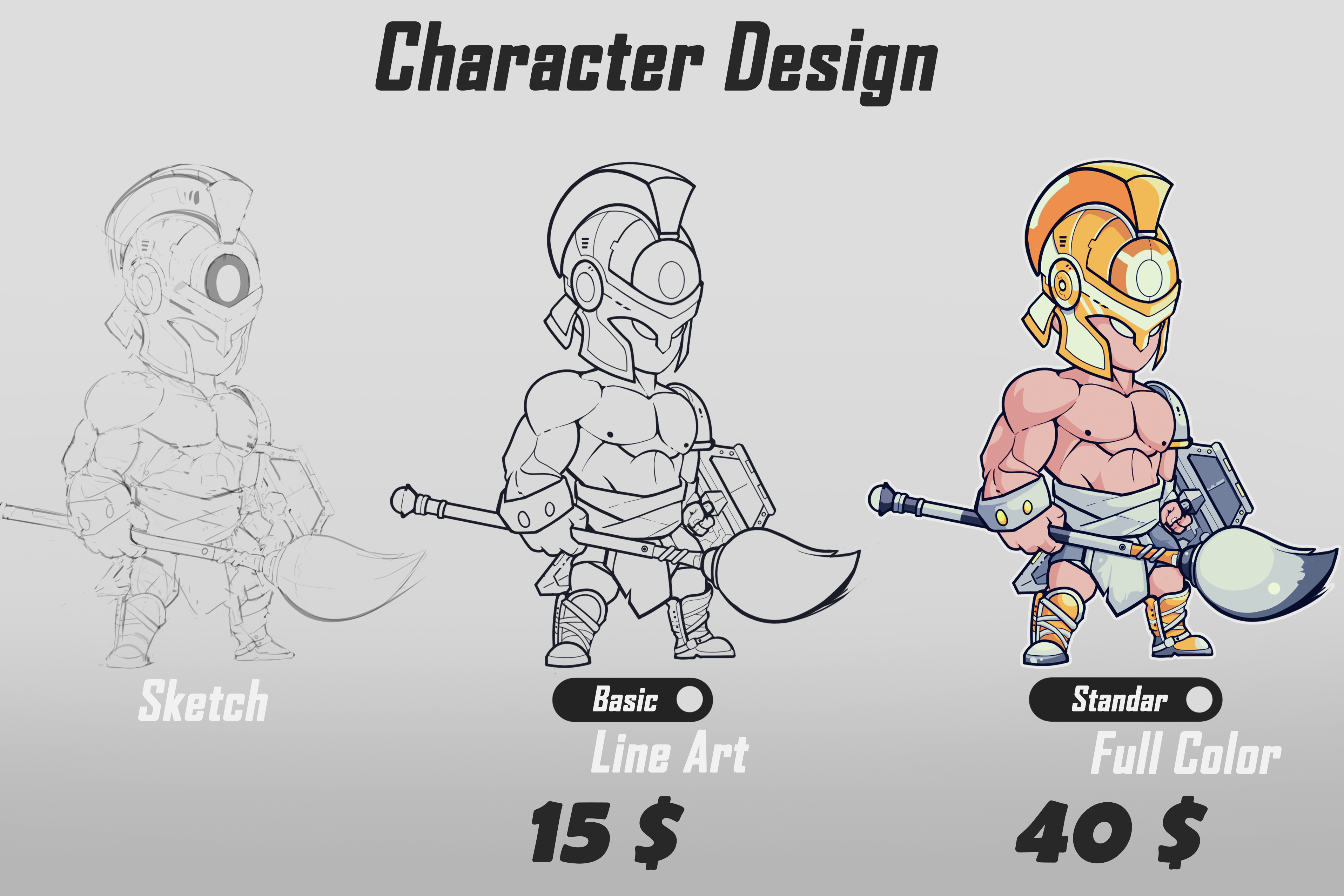 Design character, MASCOT cartoon & concpet art