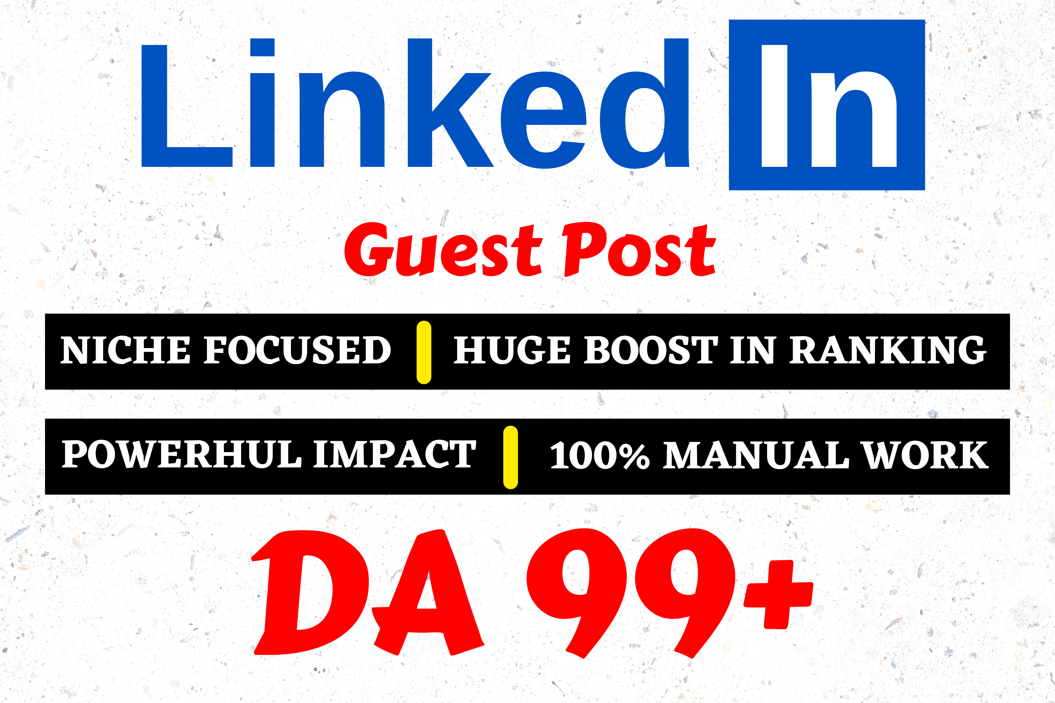 Exclusive and Juicy Backlinks from linkedin.com (DA-99), SEO Links, Blog Post