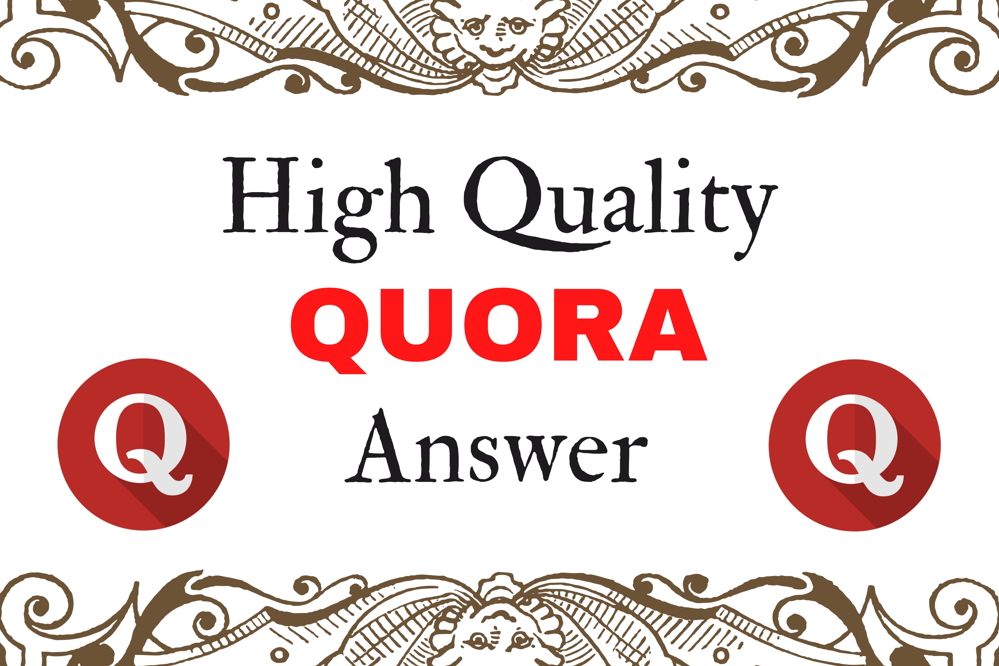 Promote your website with 15 High Quality Quora Answer For Your Targeted Traffic