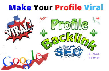I will Manually High DA/PA 30 Profile Creation & Live Backlinks