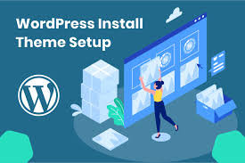 install wp, setup wordpress theme and demo import