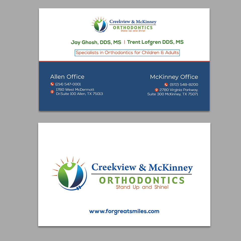 I will do professional double sided corporate business card