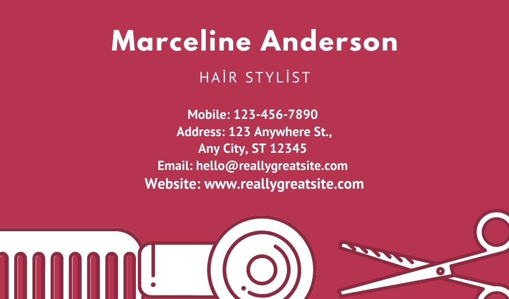 I can make a stylish eye-catching business card