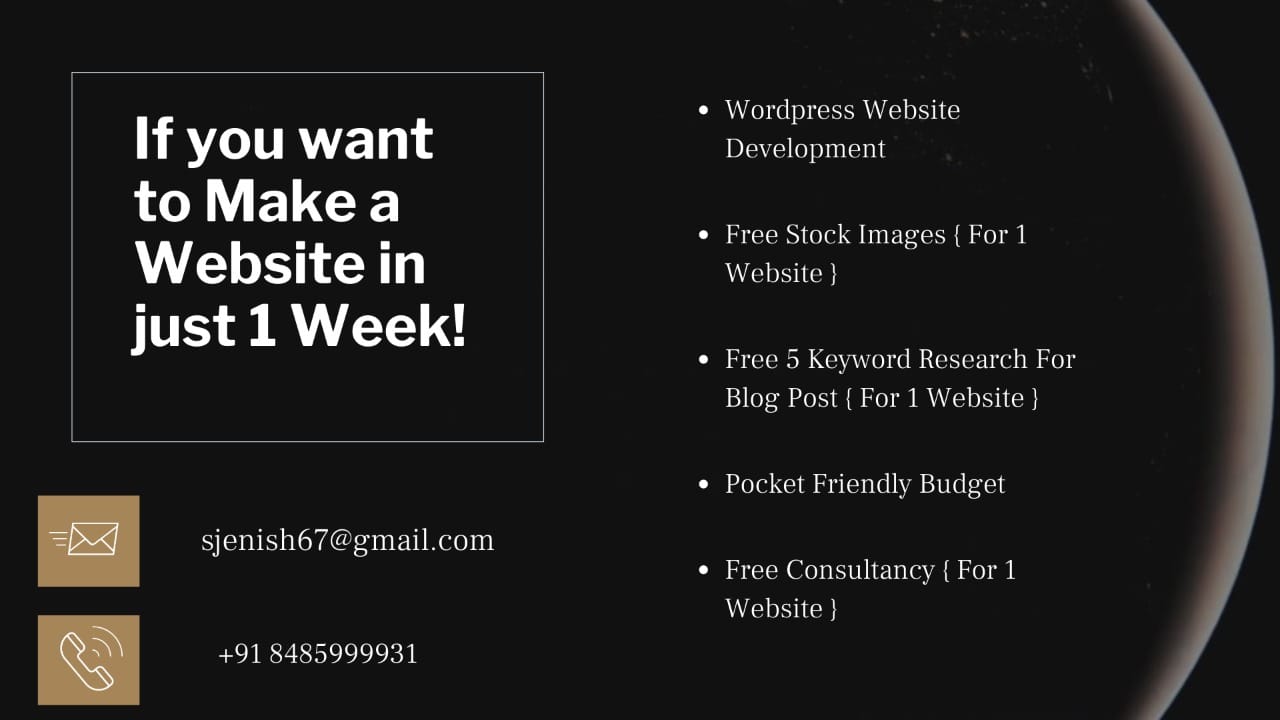 Wordpress Website Development In just 7 Days