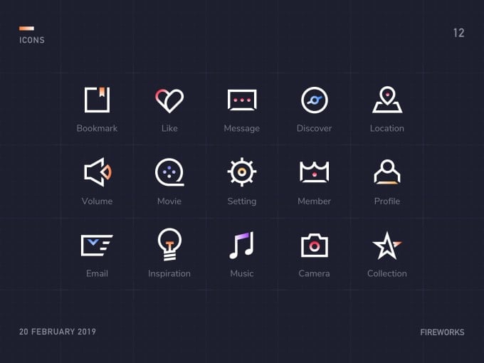 Design 5 Custom icon set within 6 hour