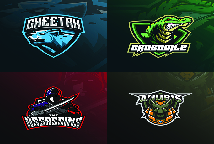 i will make logo for twitch, avatar, mascot gaming