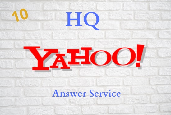 I will Provide 10 High Quality Yahoo answer with your keyword & URL