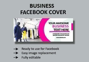 I will create a professional Facebook cover photo ads and social media banner