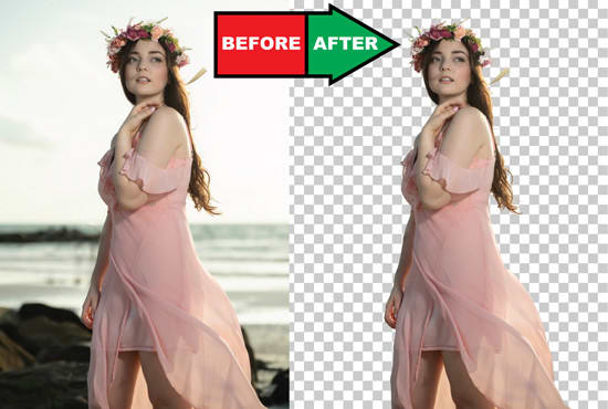 i will do Five photos background removal