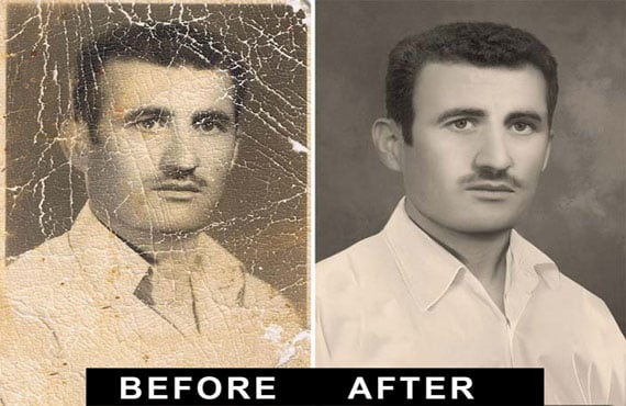 I will restore damaged photos, colorize, fix pictures