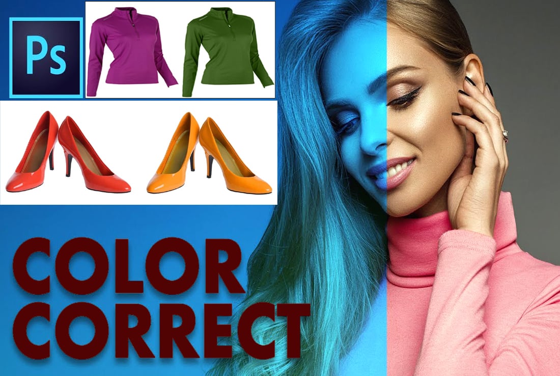 I will color correction and color change for your image