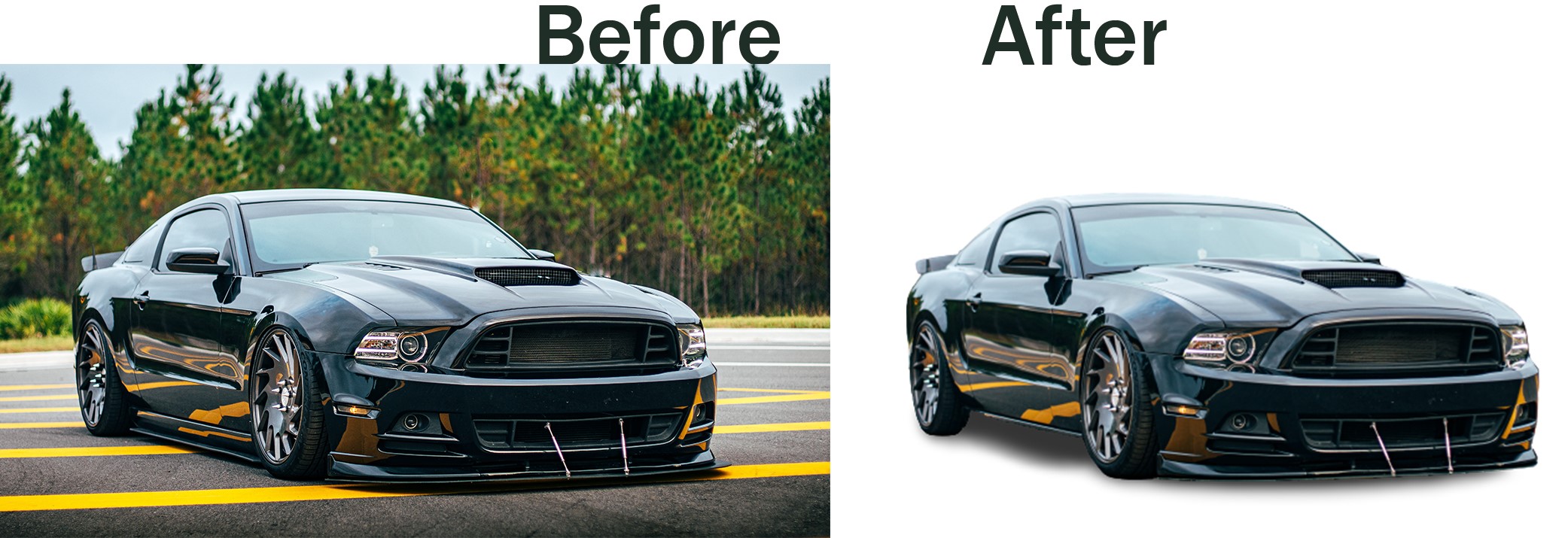 do any photo background removal, photoshop editing