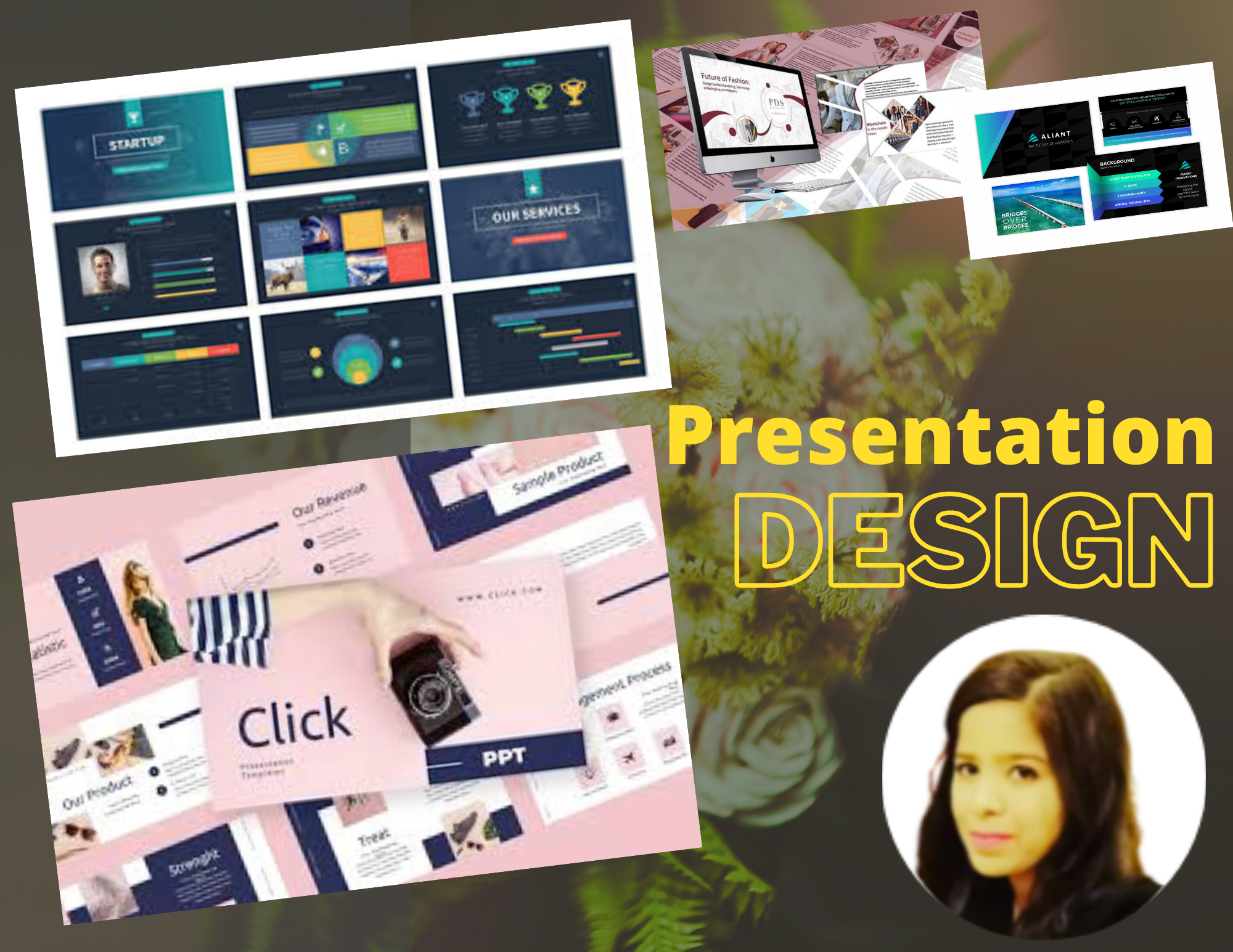 I can design PowerPoint presentations logos according to your desire