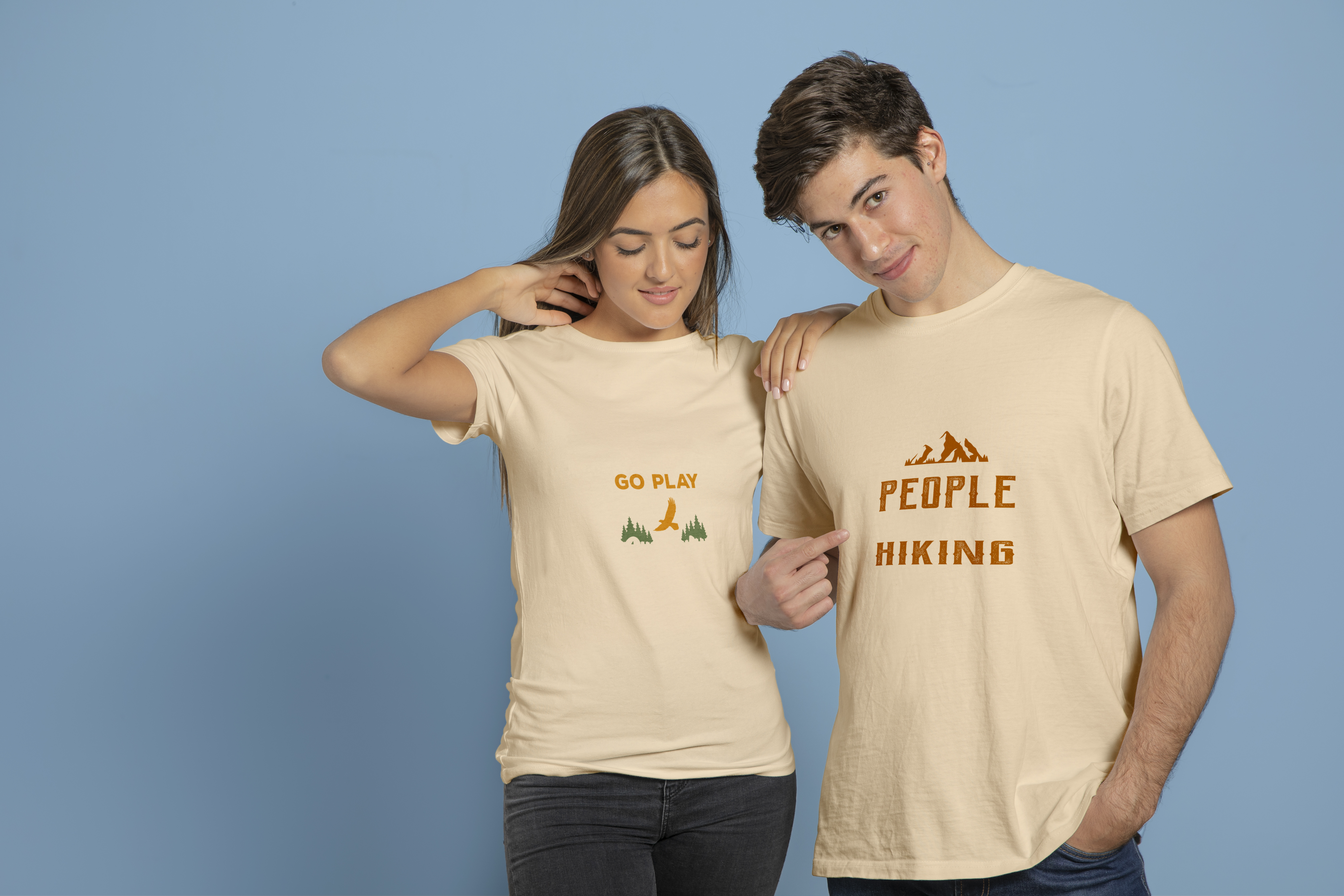 I will make 5 HD t-shirt or website mockup with with real models