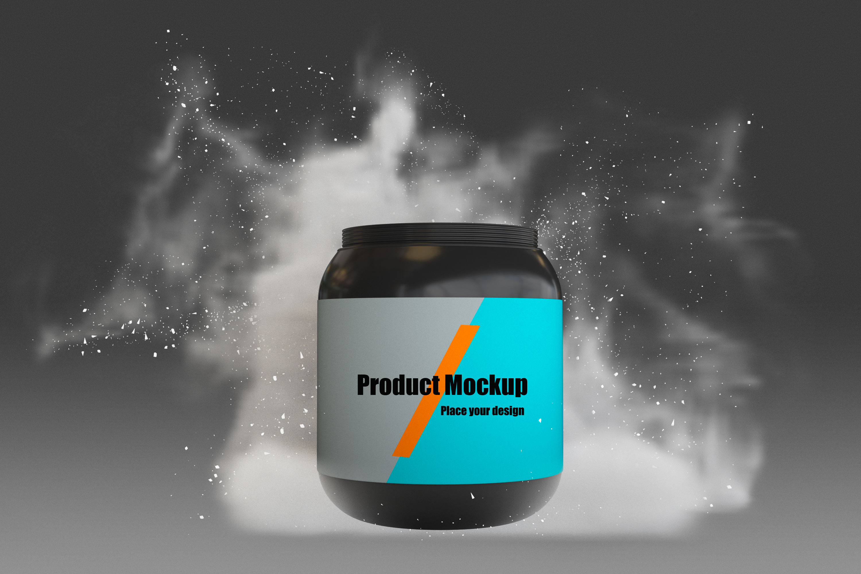 I will create eye catchy and realistic mockup for your product