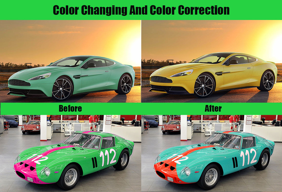 I will remove background, color changing and retouching of photos professionally 