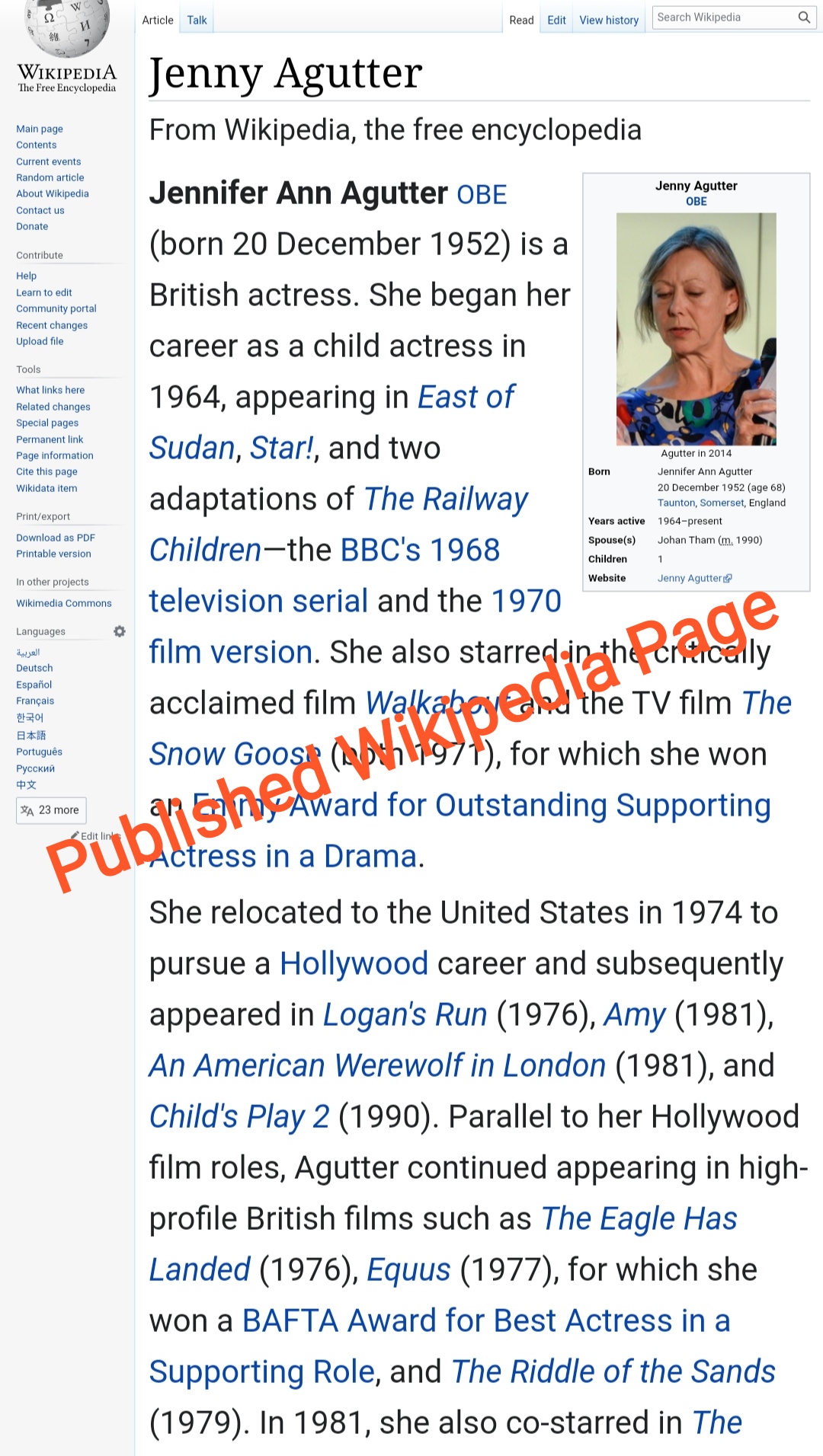 Wikipedia page creation for person and businesses/Companies (With money back guarantee)