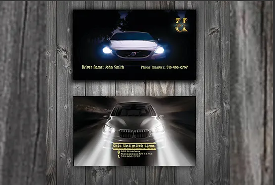 I will design an elegant print ready double sided business card