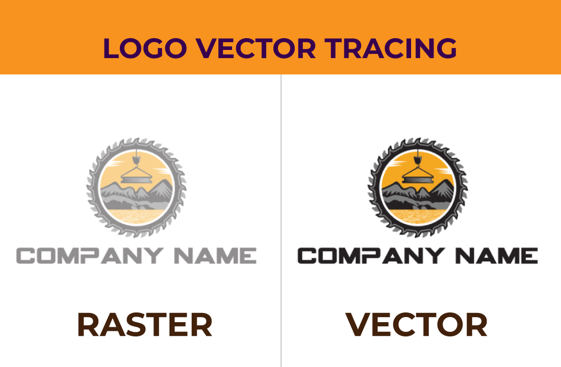 I will recreate logo or anything to vector tracing in 2 hours