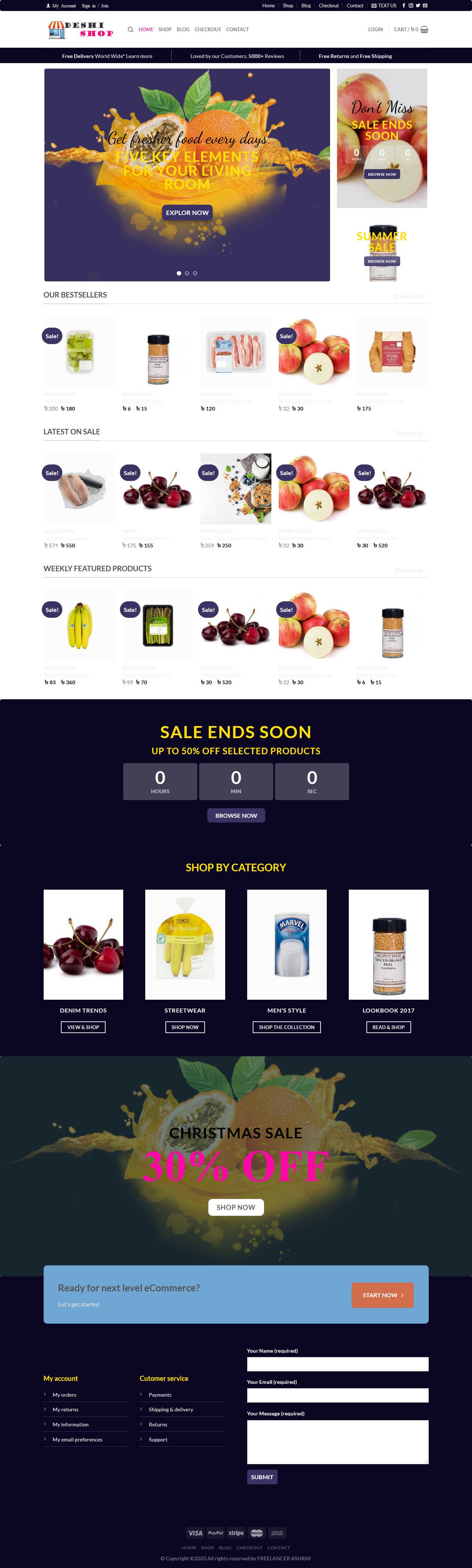 I will design ecommerce wordpress website 