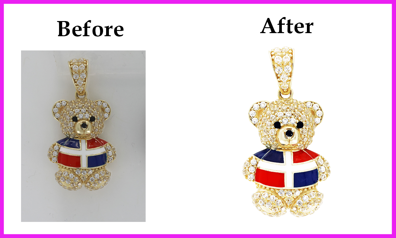 I will do jewelry retouching, jewelry editing