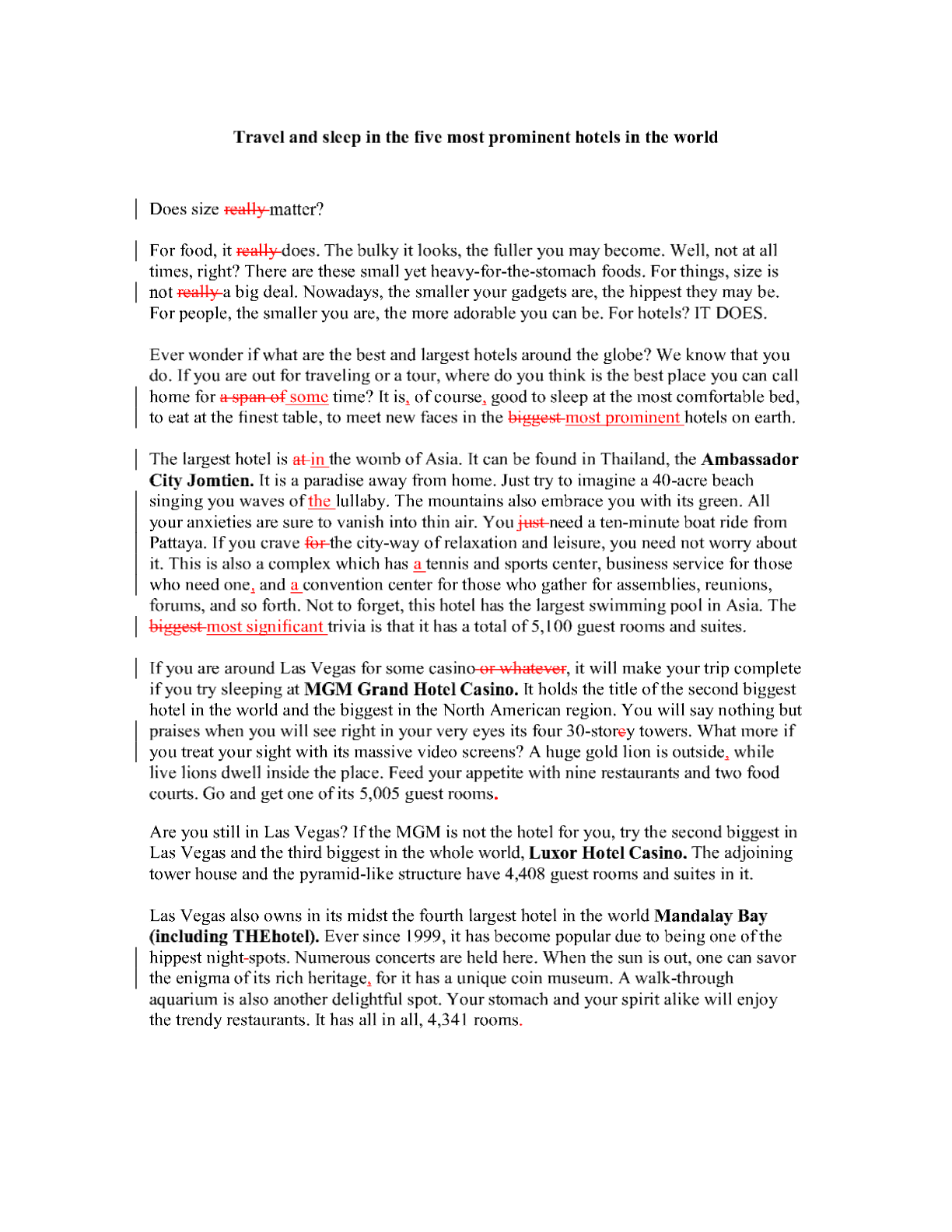 I will provide quality proofreading and editing services