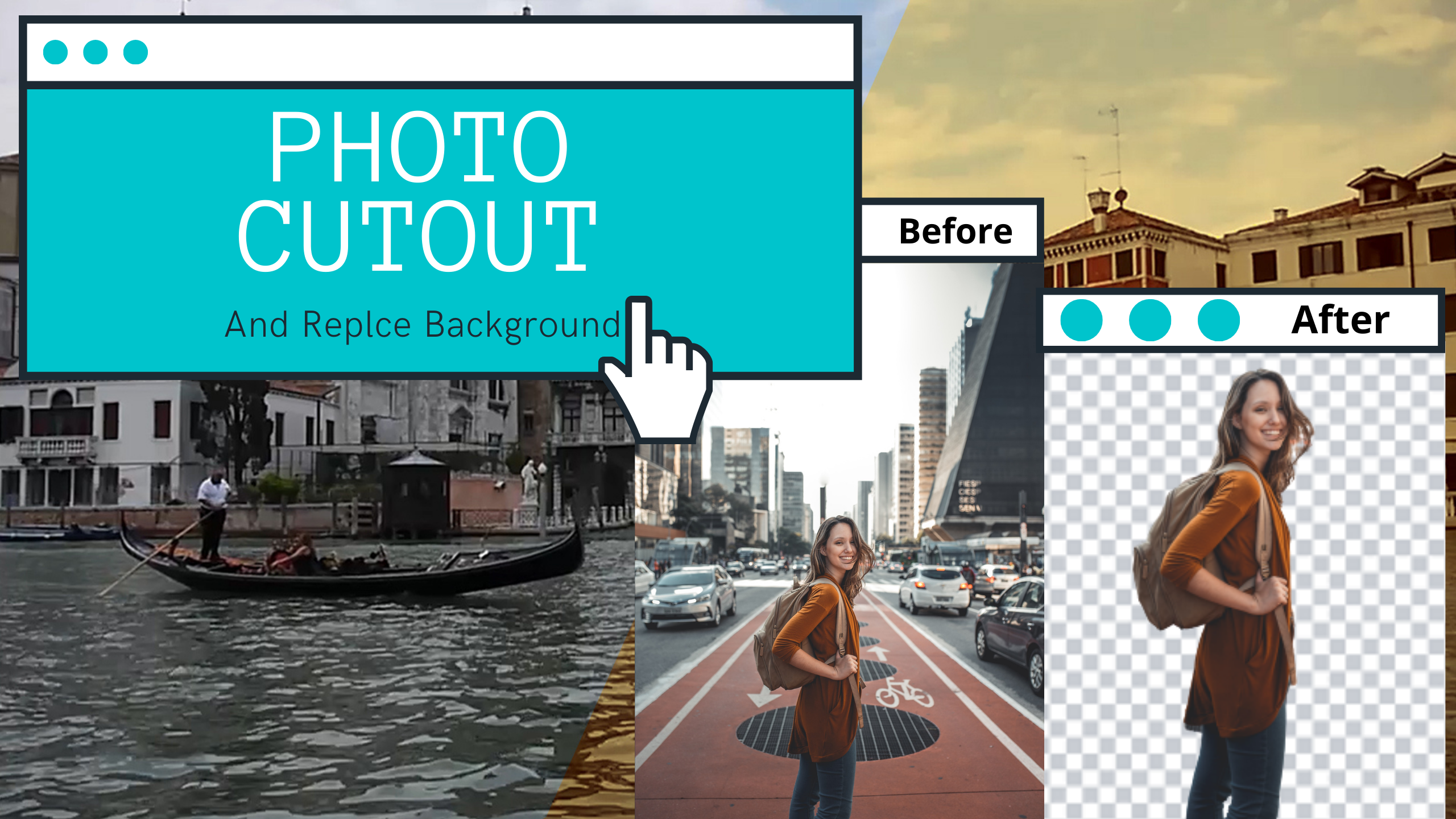 I will do background removal or background change.
